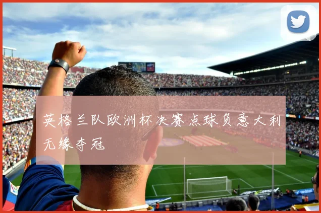 英格兰队欧洲杯决赛点球负意大利无缘夺冠