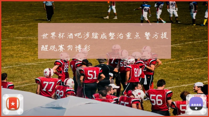 世界杯酒吧涉赌成整治重点 警方提醒观赛勿博彩